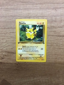 Kart Pokemon Pikachu Jungle 60/64 first edition
