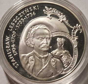 10 zł, 2003 Stanisław Leszczyński, SREBRO(285)