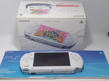 Konsola SONY PSP - 3004 Biała perła + gry