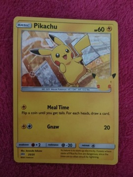 Karta Pokemon Pikachu 