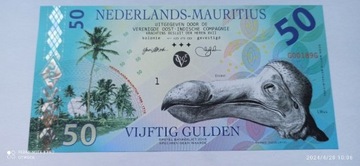 50 guldenów 2015 Holenderski Mauritius
