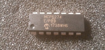 Część elektroniczna,,MCP6274,,