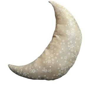Poduszka brokatowy księżyc z wypełnieniem prezent