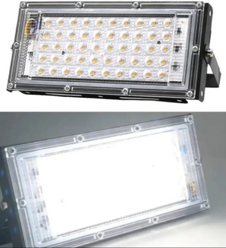 LED lampy zewnętrzne 4000lm naświetlacz halogen