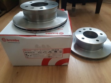 Tarcze hamulcowe przód Brembo 276mm Sprinter Vw LT