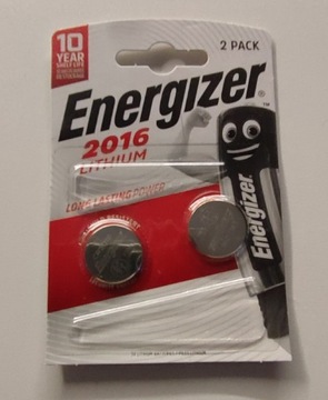 Bateria litowa Energizer CR2016