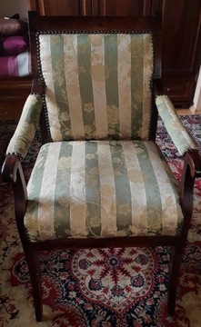 Krzesło - fotel z okresu Ludwika XV