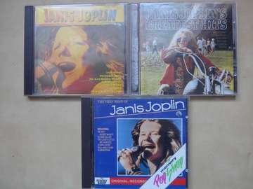 JANIS JOPLIN - zastaw 3 CD. TANIO!!!