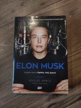 Książka Elon Musk Ashlee Vance 