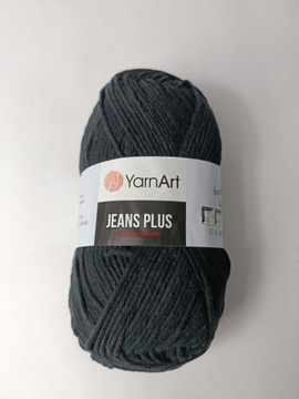 Włóczka YarnArt Jeans  Plus czarny 53