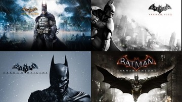 Batman Arkham Asylum, City, Knight, Origins [Steam