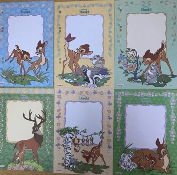 Karteczki kolekcjonerskie Bambi