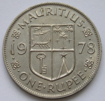 Mauritius 1 rupee 1978 - Elżbieta II