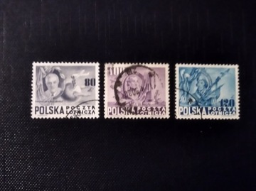 Fi 489-491 kas. Gwarancja Bojownicy rocznik 1948