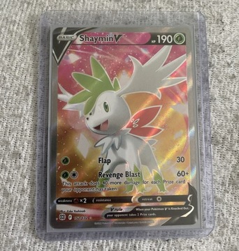 Pokemon Shaymin V mint (koszulka+toploader)