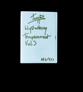 TomB - Wystudzony Temperament vol. 3 CD (limit 1/333, list) unikat nowa 