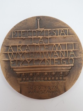 50 Lat AWF Warszawa 1979r.waga 148,2g.