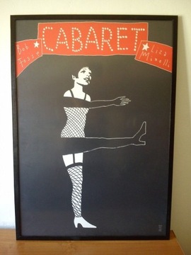 Cabaret, polski plakat, Żebrowski, 2011