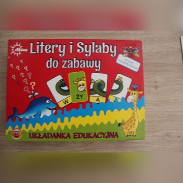 Litery i Sylaby do Zabawy - Gra edukacyjna