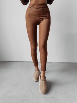 Legginsy Olavoga Berry Brown