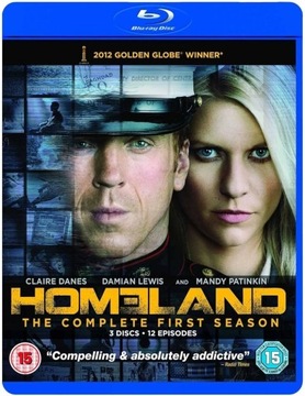 Serial Homeland sezon 1, 2, 3 płyty DVD