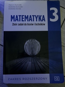 Matematyka 3 zbiór zadliceum technikum p.rozsz