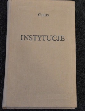 Instytucje Gaius