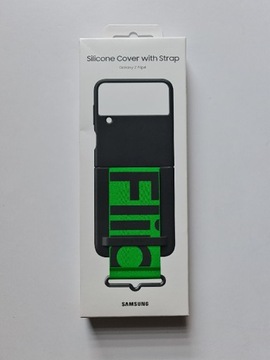 Etui Silicone Cover with Strap do Samsung Z Flip 4