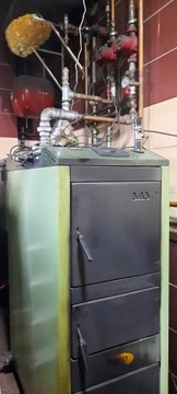 Kociol sas eco 36 kw+boiler+pompy i osprzet