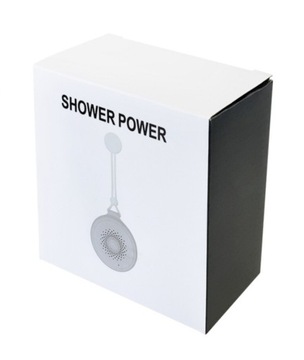 Głośnik prysznicowy bluetooth Shower Power biały 