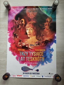 Plakat kinowy z filmu Trzy tysiące lat tęsknoty