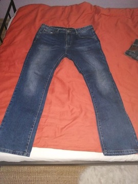 spodnie jeans 48