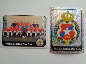 Wisła Kraków 2008/2009 naklejki Panini 