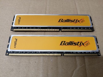 RAM Crucial Ballistix 2x2GB DDR3 1333Mhz 1,65V XMP