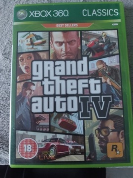 Grand Thetf Auto GTA IV xbox 360 