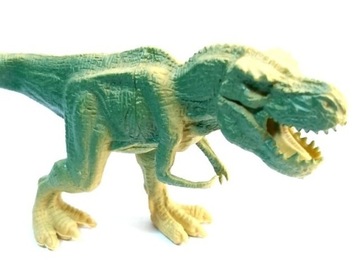 Figurka dinozaura duży zielony tyranozaur rex