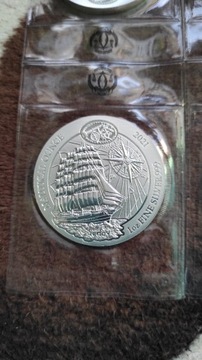 Rwanda -Nautical Ounce "Sedov" 1 oz