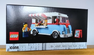 40681 Food truck retro Lego