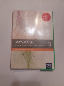 Matematyka 3 Nowa Era