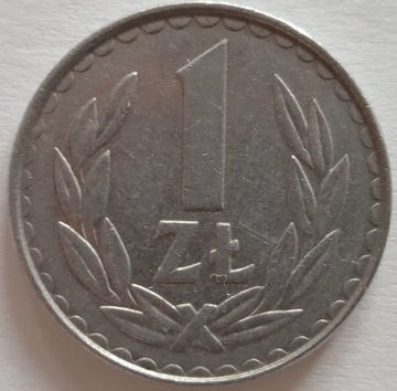 Moneta 1zł z 1984