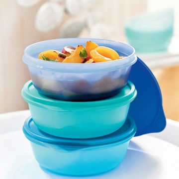 TUPPERWARE NIEZBĘDNA TRÓJKA 3 X 600ML oryginał