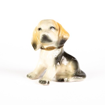 Pies figurka wys. 10cm Beagle foreign
