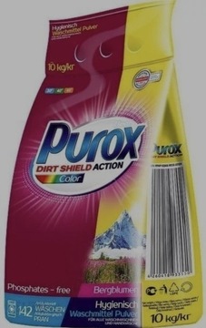 Proszek do prania kolorów Purox 10 kg
