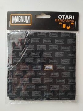 Bandana chusta komin magnum czarna 100% bawełna