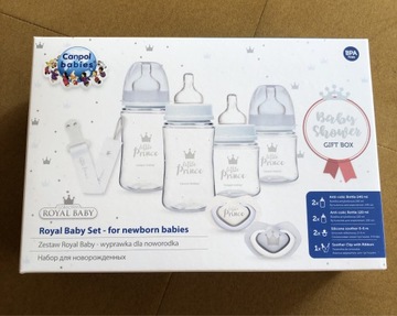 CANPOL Royal Baby Set zestaw dla noworodka prezent