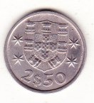 PORTUGALIA .... 2,5 eskudo ... 1979