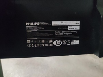 Monitor Philips 22cale 22082 uszkodzony