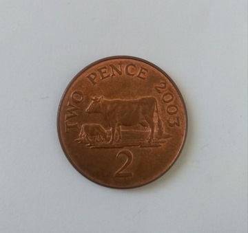 Bailiwick of Guernsey, Two Pence, 2003