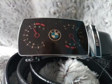 Pasek męski logo BMW