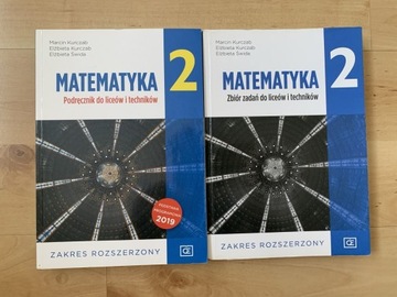 Podręcznik i zbiór zadań matematyka 2 zakres roz.